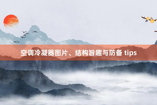 空调冷凝器图片、结构旨趣与防备 tips